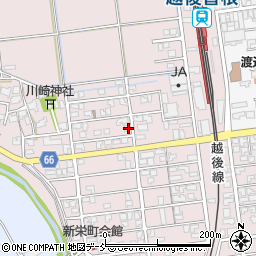 新潟県新潟市西蒲区川崎230-4周辺の地図