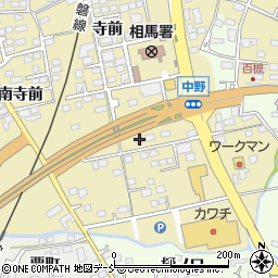 福島県相馬市中野寺前276周辺の地図