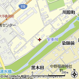 福島県相馬市中村川原町15周辺の地図
