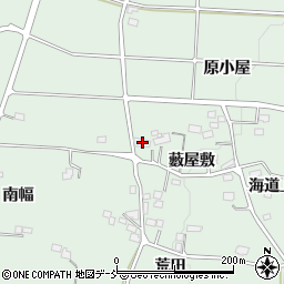 福島県福島市大笹生藪屋敷37周辺の地図