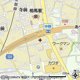 福島県相馬市中野寺前278周辺の地図