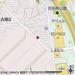 バンバンバン餃子新津店周辺の地図
