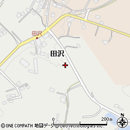 福島県伊達市霊山町掛田田沢周辺の地図