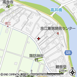 新潟県新潟市南区吉江718周辺の地図