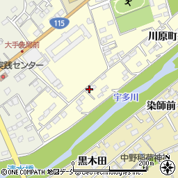 福島県相馬市中村川原町16周辺の地図