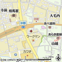 福島県相馬市中野寺前311周辺の地図