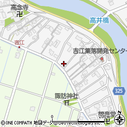 新潟県新潟市南区吉江711周辺の地図