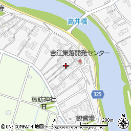 新潟県新潟市南区吉江747周辺の地図