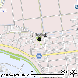 川崎神社周辺の地図