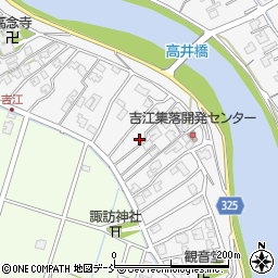 新潟県新潟市南区吉江724-1周辺の地図