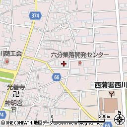 新潟マルヰ下越事業所周辺の地図