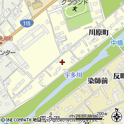 福島県相馬市中村川原町19周辺の地図