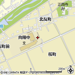 福島県相馬市中野桜町115周辺の地図