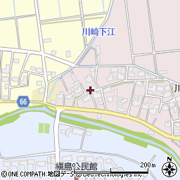 新潟県新潟市西蒲区川崎92周辺の地図