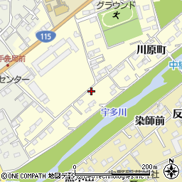 福島県相馬市中村川原町20周辺の地図