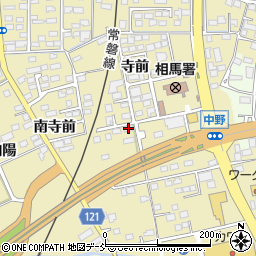 福島県相馬市中野寺前268周辺の地図