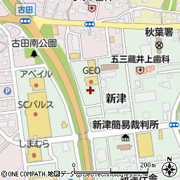ＶＩＰシティホール　新津ＶＩＰ葬祭サービス新津店周辺の地図