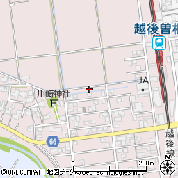 新潟県新潟市西蒲区川崎218周辺の地図