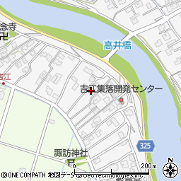 新潟県新潟市南区吉江729周辺の地図