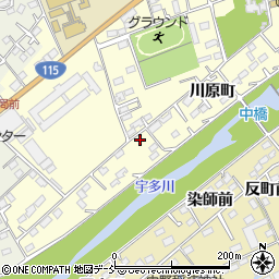 福島県相馬市中村川原町24周辺の地図