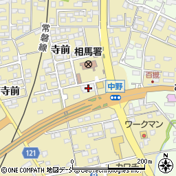 福島県相馬市中野寺前287周辺の地図