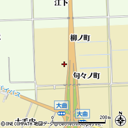 福島県相馬市大曲周辺の地図