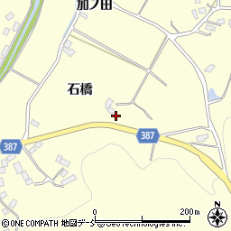 福島県伊達市保原町高成田作田周辺の地図