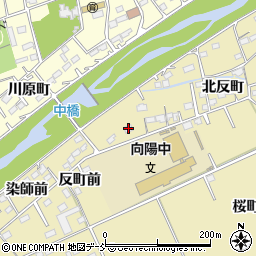 福島県相馬市中野桜町79-3周辺の地図