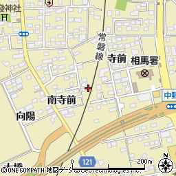 福島県相馬市中野寺前451-1周辺の地図