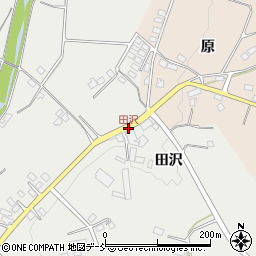 田沢周辺の地図