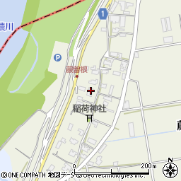 新潟県新潟市秋葉区蕨曽根1059周辺の地図