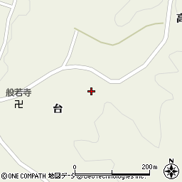 福島県伊達市霊山町中川沢21周辺の地図
