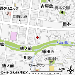福島サクマ周辺の地図