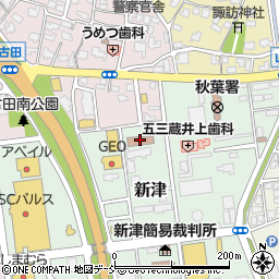 新津郷土地改良区周辺の地図
