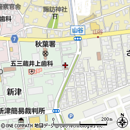 新潟県新潟市秋葉区新津4451周辺の地図