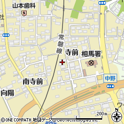 福島県相馬市中野寺前170周辺の地図