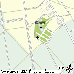 新潟県新潟市秋葉区大安寺806周辺の地図