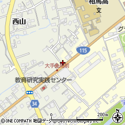 福島県相馬市中村大手先78周辺の地図