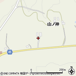 福島県伊達市霊山町中川大平1-1周辺の地図