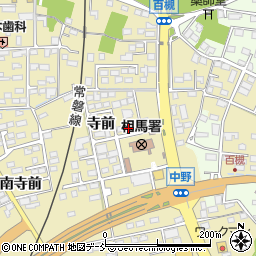 福島県相馬市中野寺前215周辺の地図
