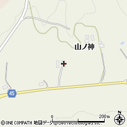 福島県伊達市霊山町中川大平12周辺の地図