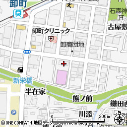 福島県室内装飾事業協同組合周辺の地図