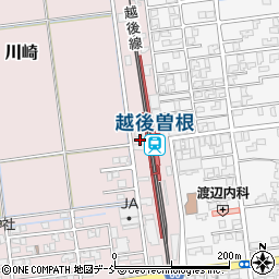 新潟県新潟市西蒲区川崎387-5周辺の地図