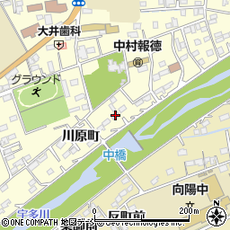 福島県相馬市中村川原町40周辺の地図