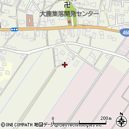 新潟県新潟市秋葉区大鹿636周辺の地図