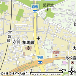 福島県相馬市中野寺前198周辺の地図