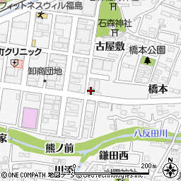 福島リコピー販売周辺の地図