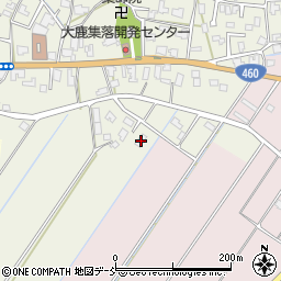 新潟県新潟市秋葉区大鹿766周辺の地図