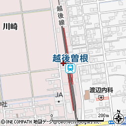 新潟県新潟市西蒲区川崎387-1周辺の地図