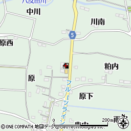 ＥＮＥＯＳ大笹生ＳＳ周辺の地図